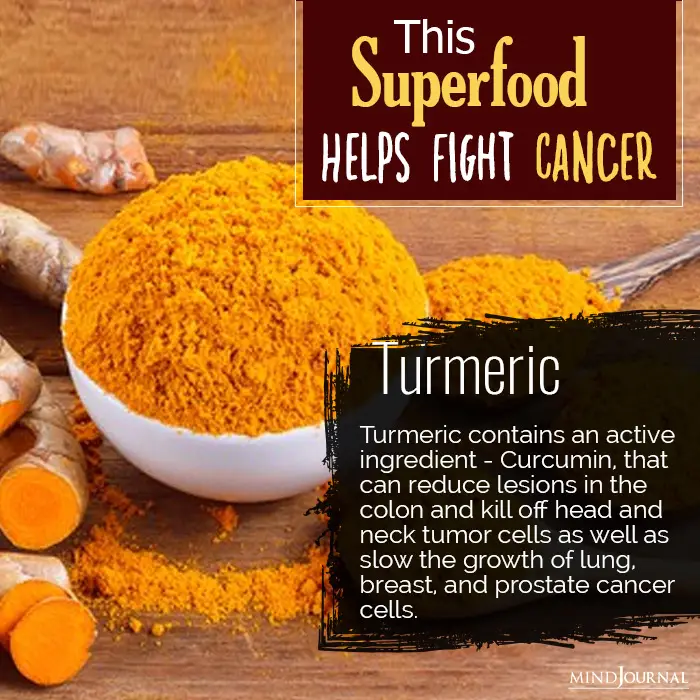 superfoods prevent cancer turmeric