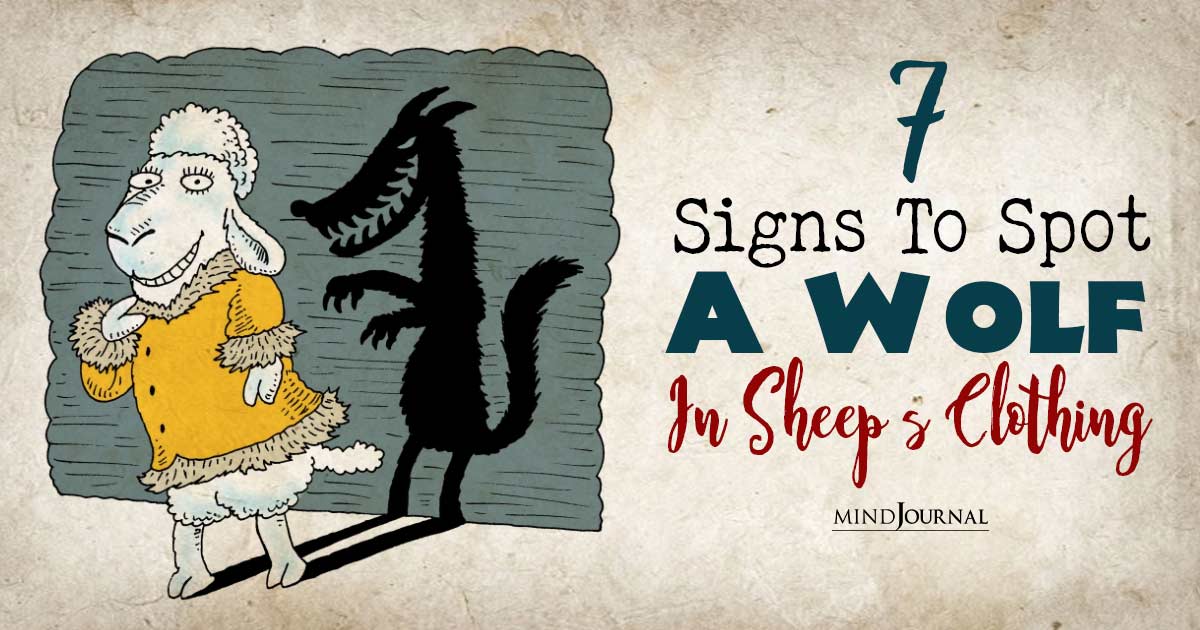 Predator Or Prey? 5 Signs To Spot A Wolf In Sheep’s Clothing