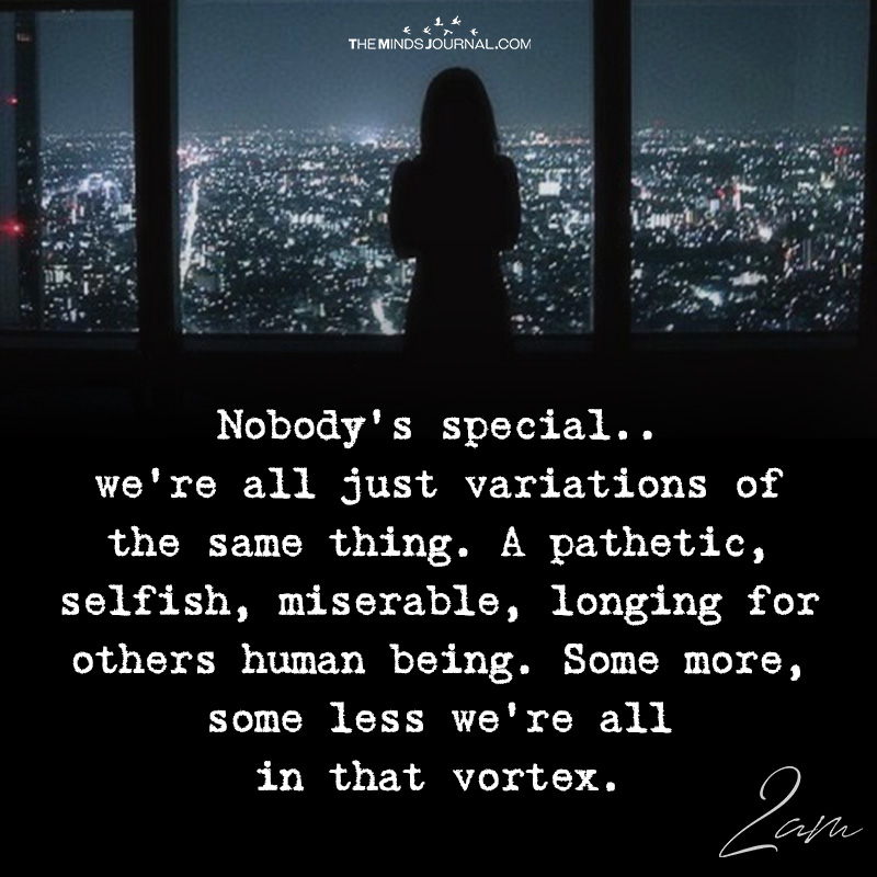 Nobody's Special