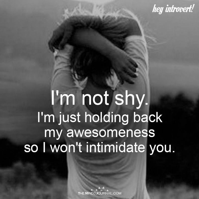 I'm Not Shy