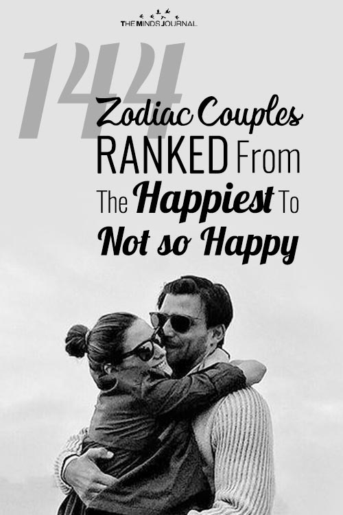 144 Zodiac Couples RANKED From The Happiest To Not so Happy Together
