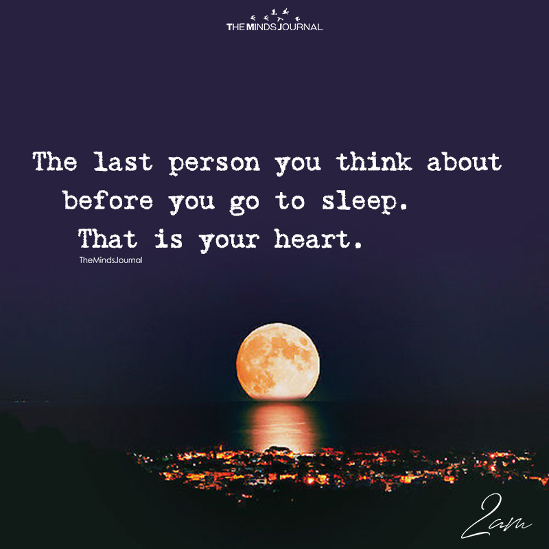 The Last Person You Think About