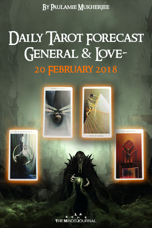 Daily Tarot Forecast General And Love - 20th February 2018