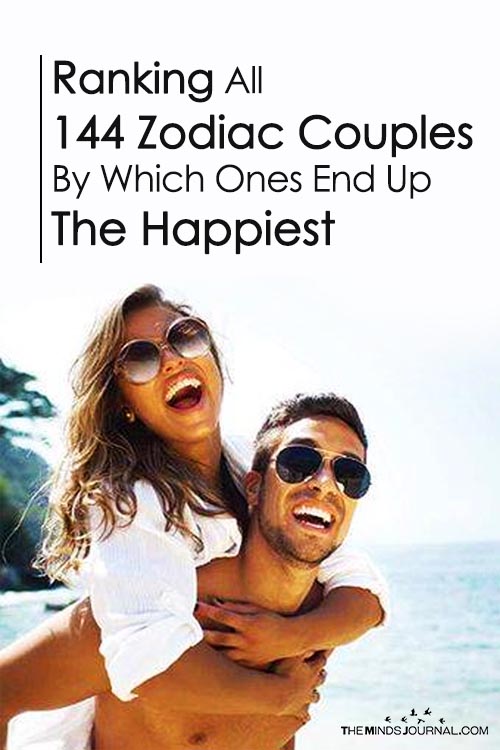 Ranking All 144 Zodiac Couples By Which Ones End Up The Happiest