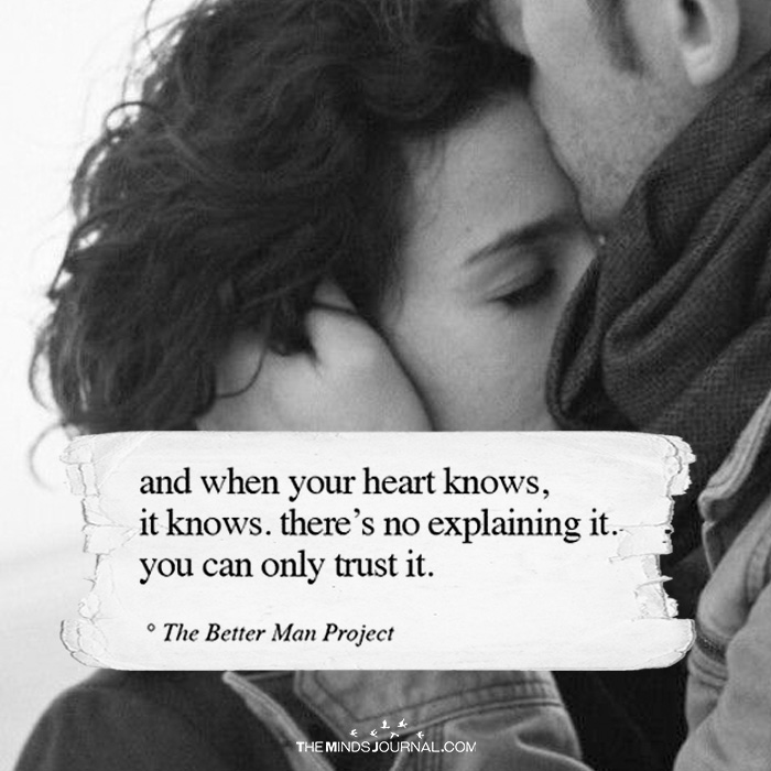 And When Your Heart Knows