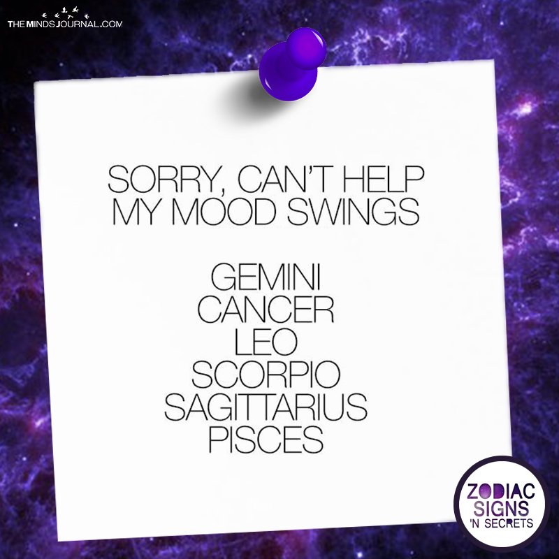 Zodiac Signs Who Have Mood Swings