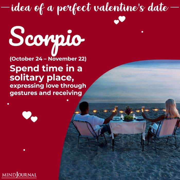 Ideal Valentines Day Date scorpio