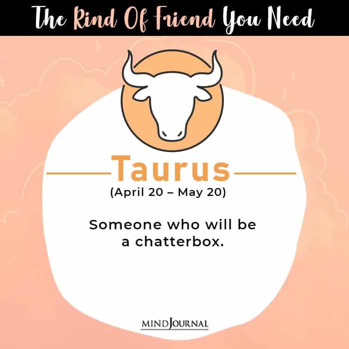kind of friend taurus