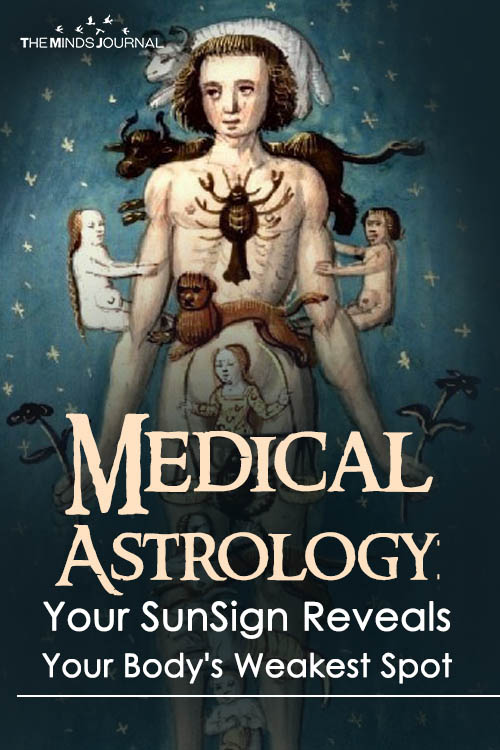 Medical Astrology: Your SunSign Reveals Your Body’s Weakest Spot