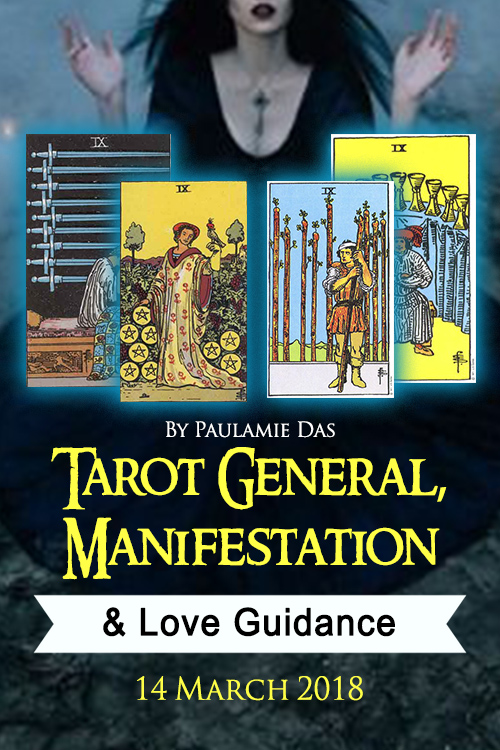 Tarot General, Manifestation And Love Guidance for today (14 March 2018)