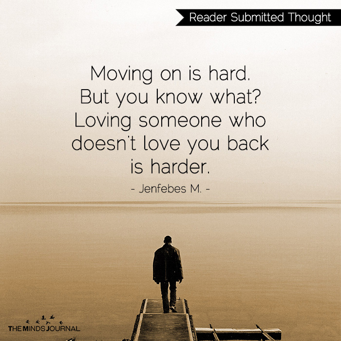 Moving on
