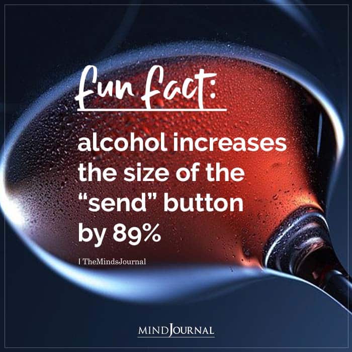 alcohol Increases The Size Of The send Button