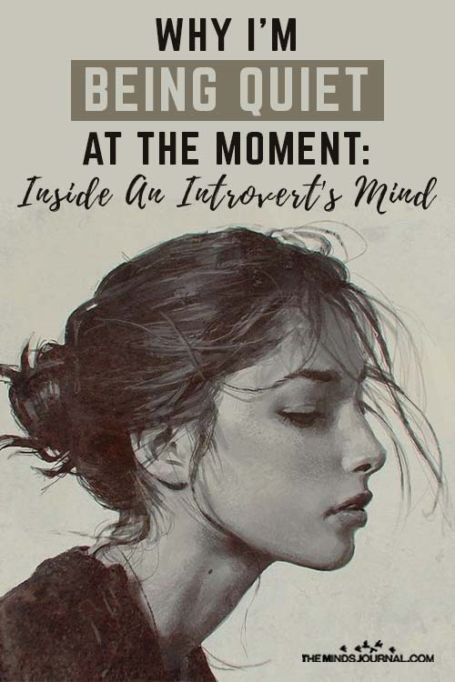 Being Quiet At Moment Inside Introvert Mind Pin