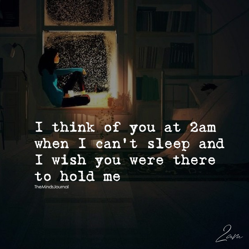 I Think Of You At 2 AM