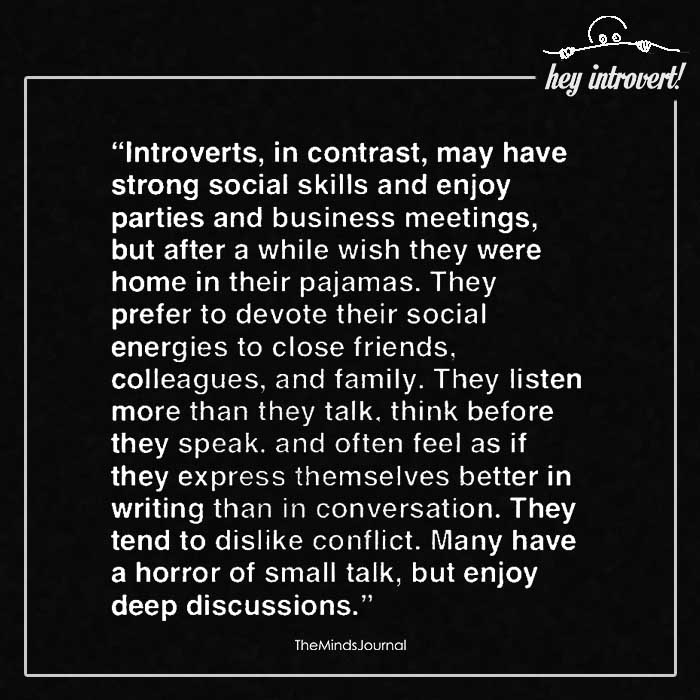 introverts have strong social skills
