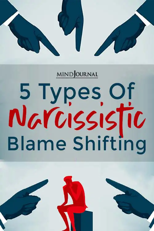 Types of narcissistic blame shifting pin