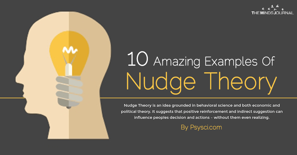 Nudge theory infographic