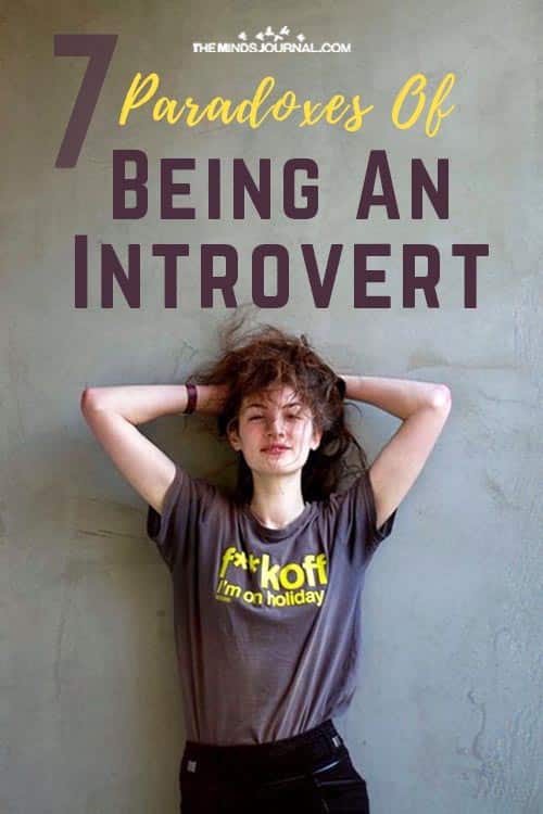Paradoxes Being An Introvert Pin