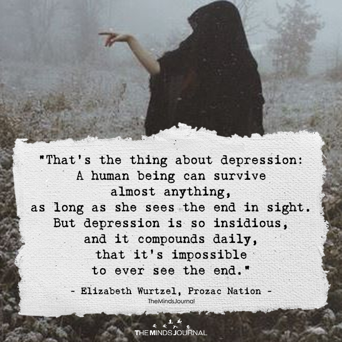That's The Thing About Depression