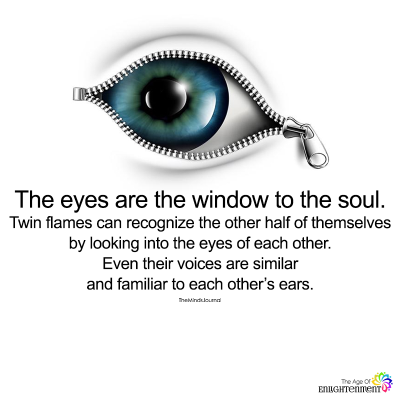 The Eyes Are The Window To The Soul