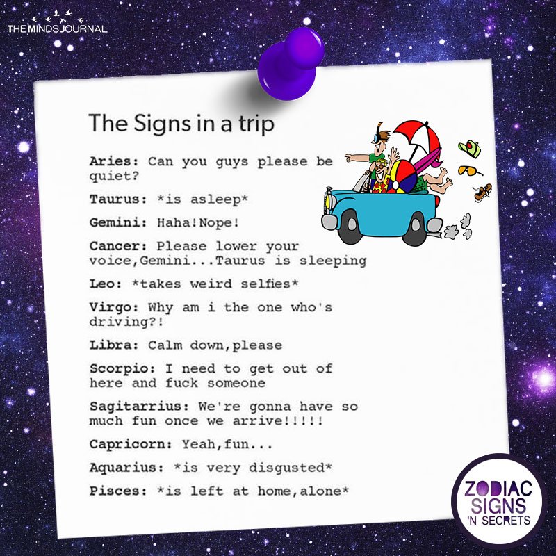 The Signs In A Trip