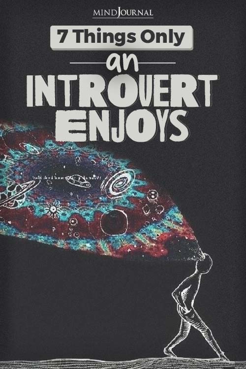 Things Only An Introvert Enjoys pin