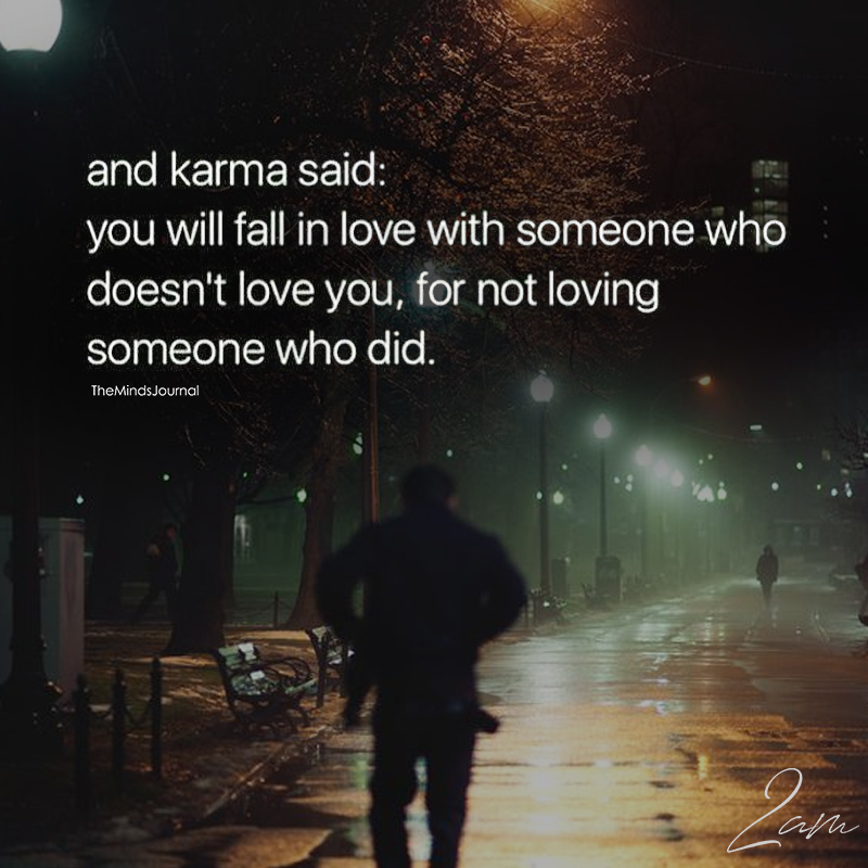 karma said