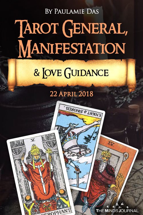 Tarot General, Manifestation And Love Guidance For Sunday (22 April 2018)