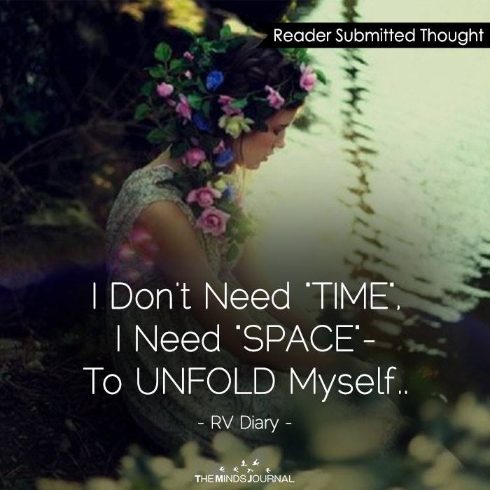 I Don't Need "TIME"