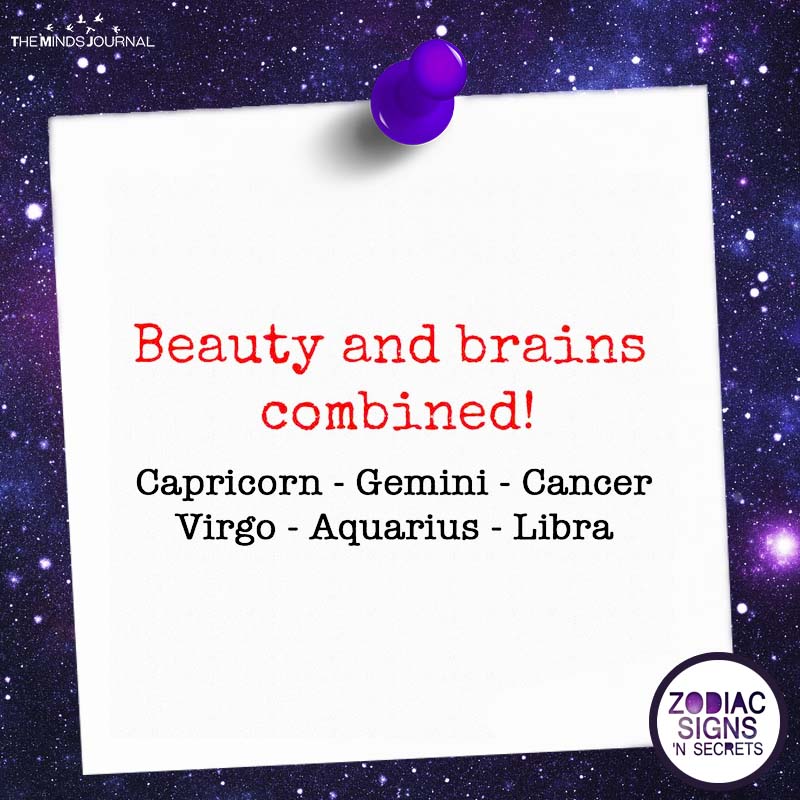 Signs Those The Combination Of Beauty And Brains
