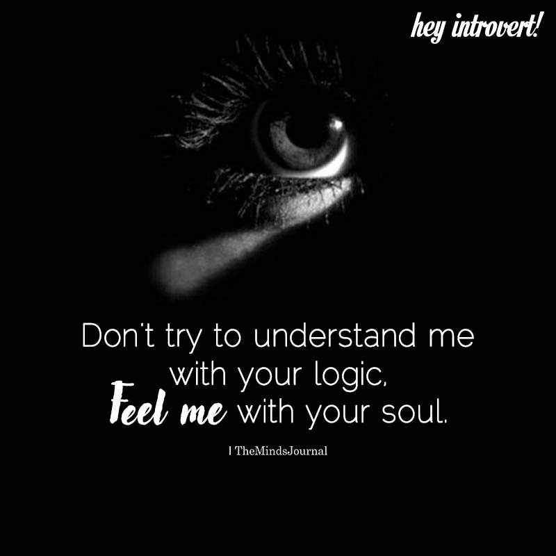 Don't Try To Understand