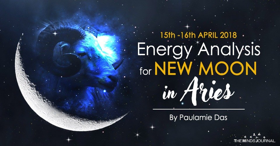 ENERGY ANALYSIS for NEW MOON in ARIES - 15th -16th APRIL 2018