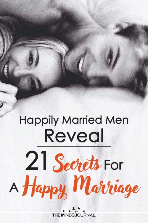 Happily Married Men Reveal Secrets For A Happy Marriage
