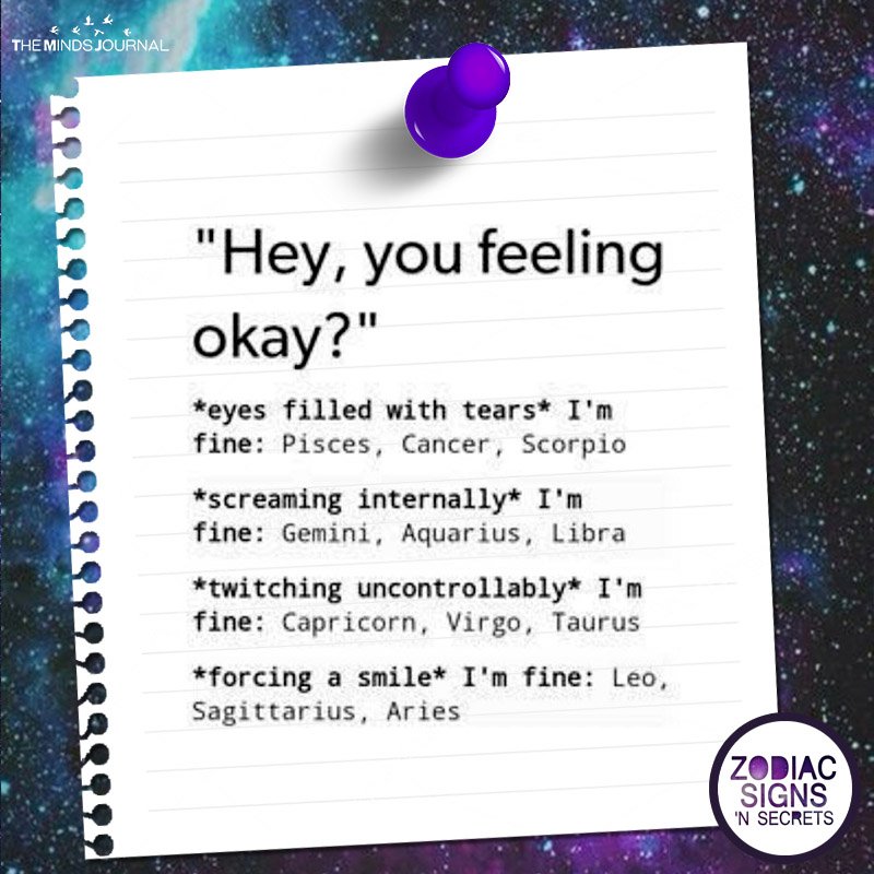 Hey, You Feeling Okay