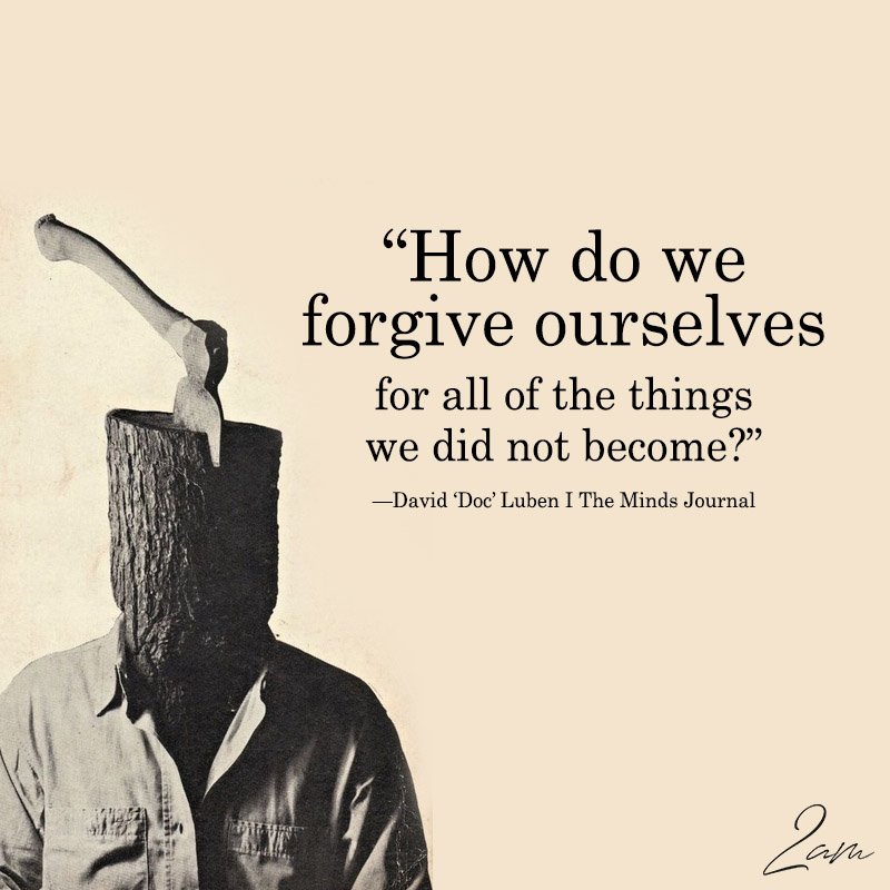How Do We Forgive Ourselves