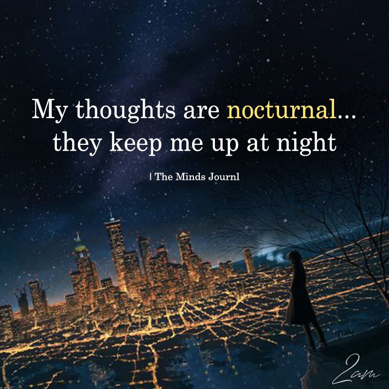 My Thoughts Are Nocturnal