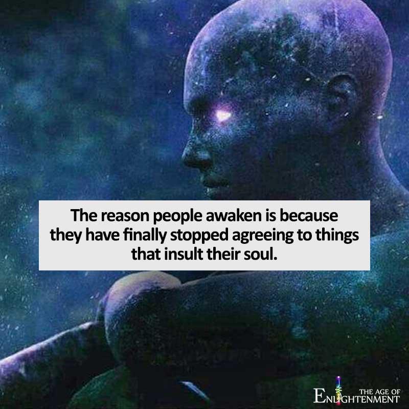 The Reason People Awaken Is