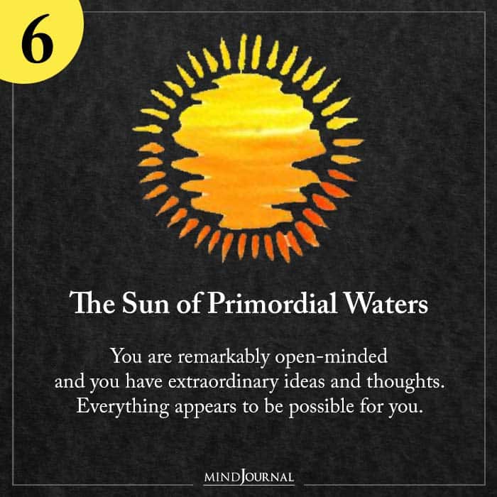 The Sun of Primordial Waters