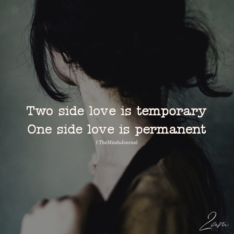 Two Side Love Is Temporary.