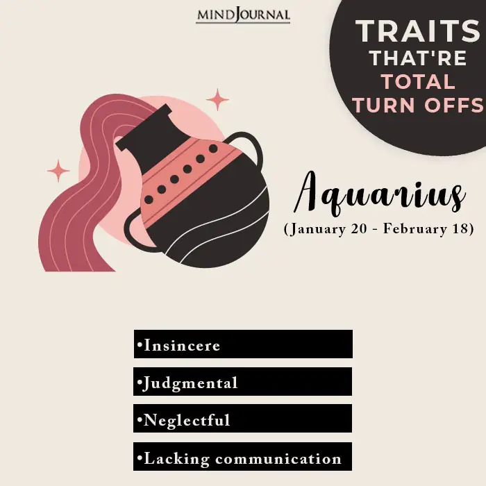 4 Personality Traits That Are Complete Turn-Offs For Each Zodiac Sign