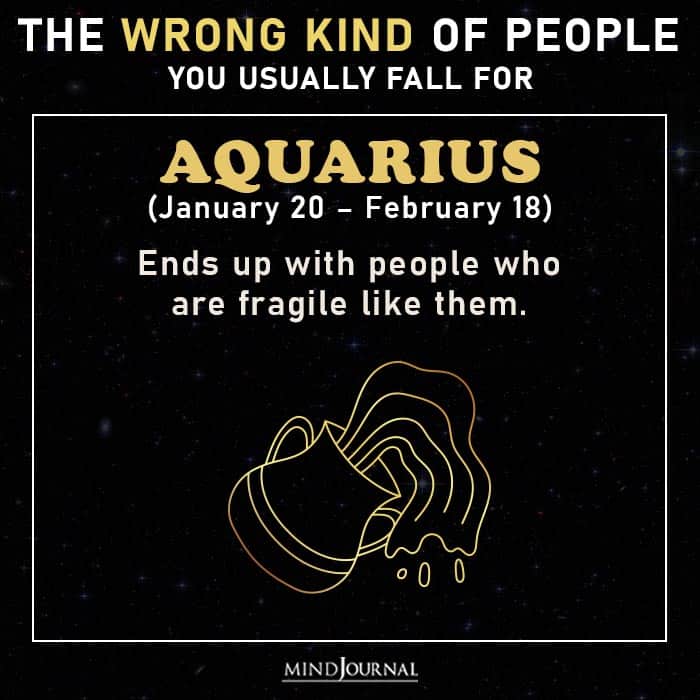 wrong kind people zodiac sign aquarius