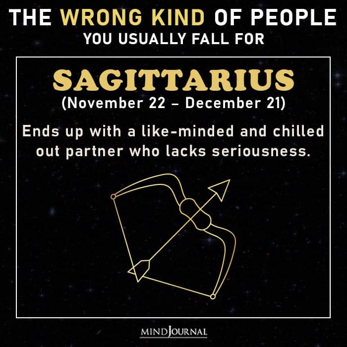 wrong kind people zodiac sign sagittarius