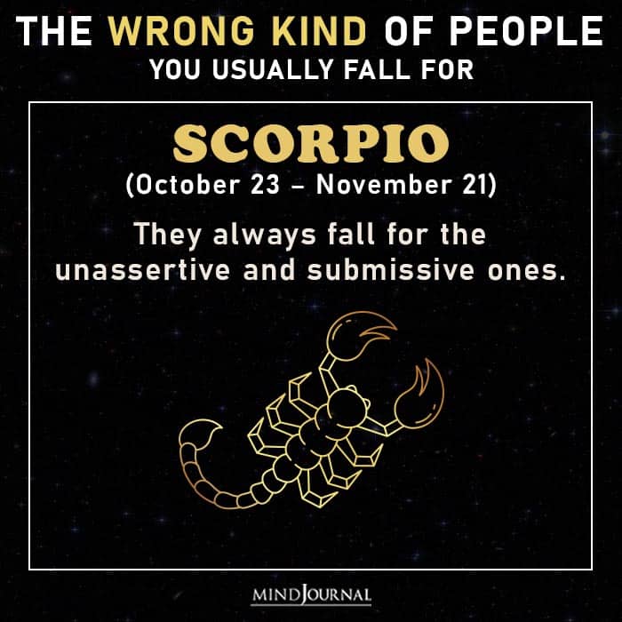 wrong kind people zodiac sign scorpio
