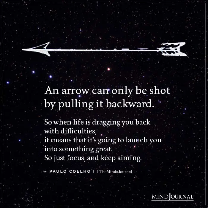 Arrow Can Be Shot Pulling Backward