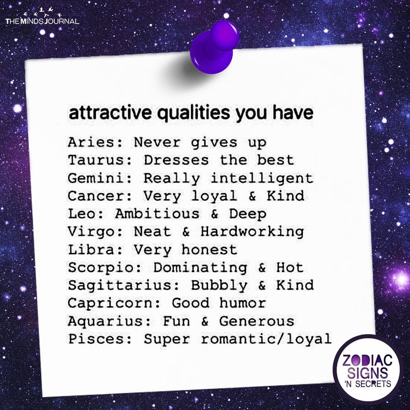 Attractive Qualities You Have