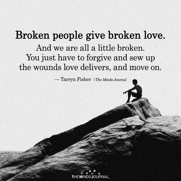 Broken People Give Broken Love