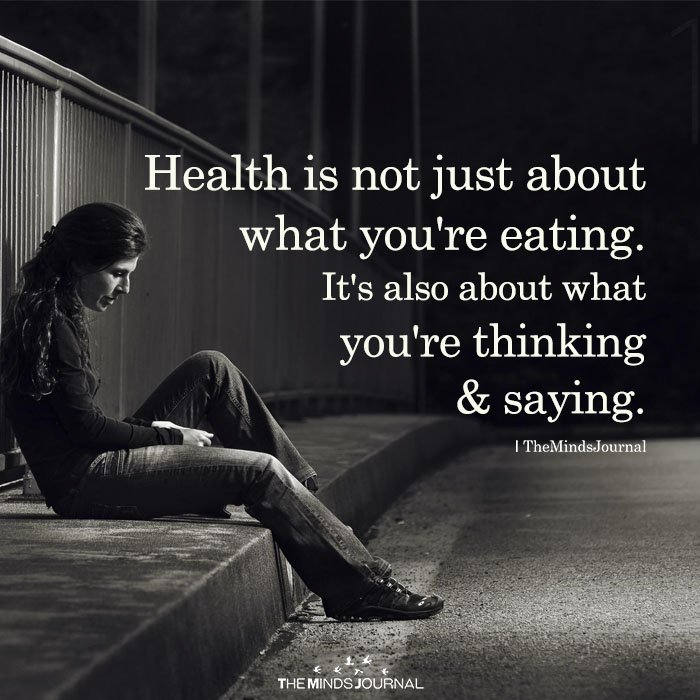 Health Is Not Just About What You're Eating
