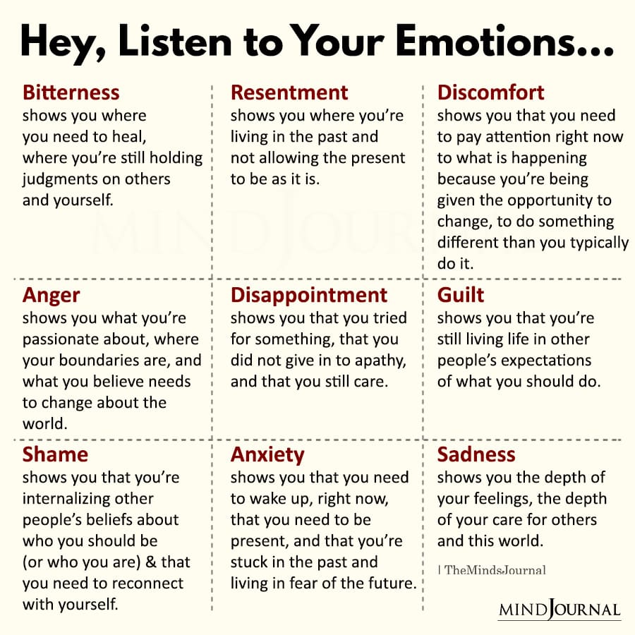 Hey, Listen To Your Emotions