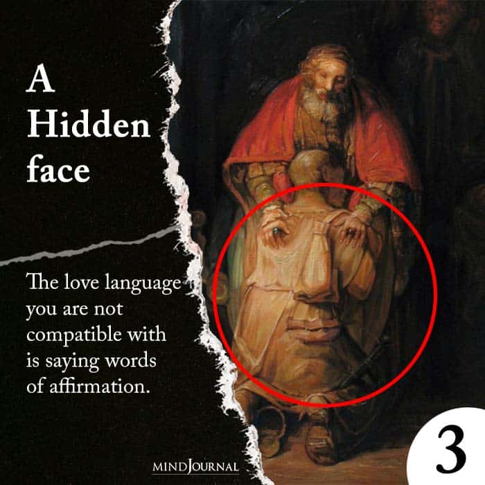 Hidden face love language you are