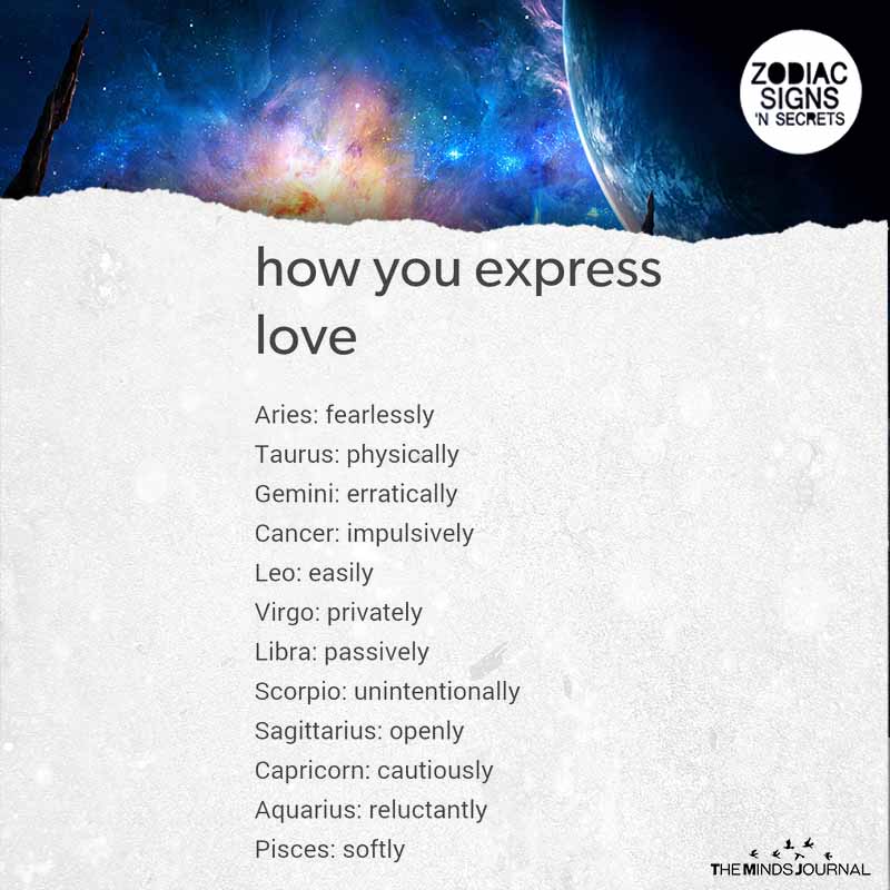 How You Express love